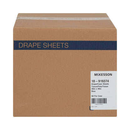 McKesson General Purpose Drape Drape Sheet 40 W X 48 L Inch NonSterile (186268_CS)