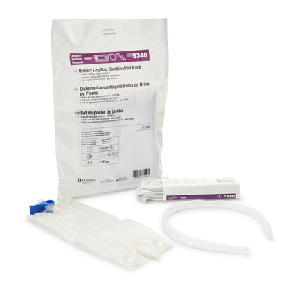 Hollister Urinary Leg Bag Anti-Reflux Valve Sterile 562 mL Vinyl (385928_BX)