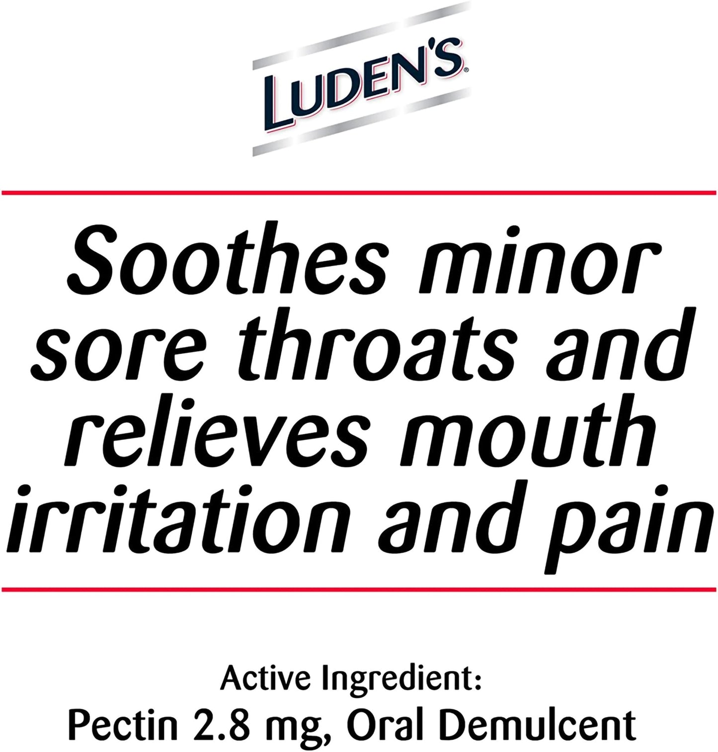 Luden's® Sore Throat Relief 2.8 mg Strength Lozenge 30 per Bag (1211523_BG)