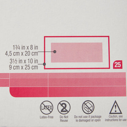 3M™ Medipore™ Composite Dressing 3-1/2 X 10 Inch Rectangle Sterile Nonwoven Backing (324096_BX)