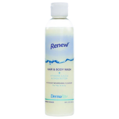 Renew™ Shampoo and Body Wash 8 oz. Flip Top Bottle Coconut Scent (902355_EA)