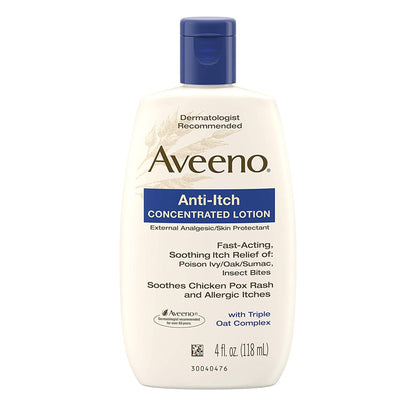 Aveeno® Anti-Itch Anti-Itch Hand and Body Lotion 4 oz. Bottle Unscented Lotion (695000_EA)