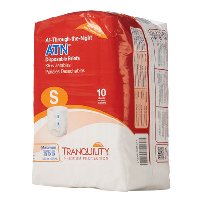 Tranquility® ATN Unisex Adult Incontinence Brief Small Disposable Heavy Absorbency (457770_CS)