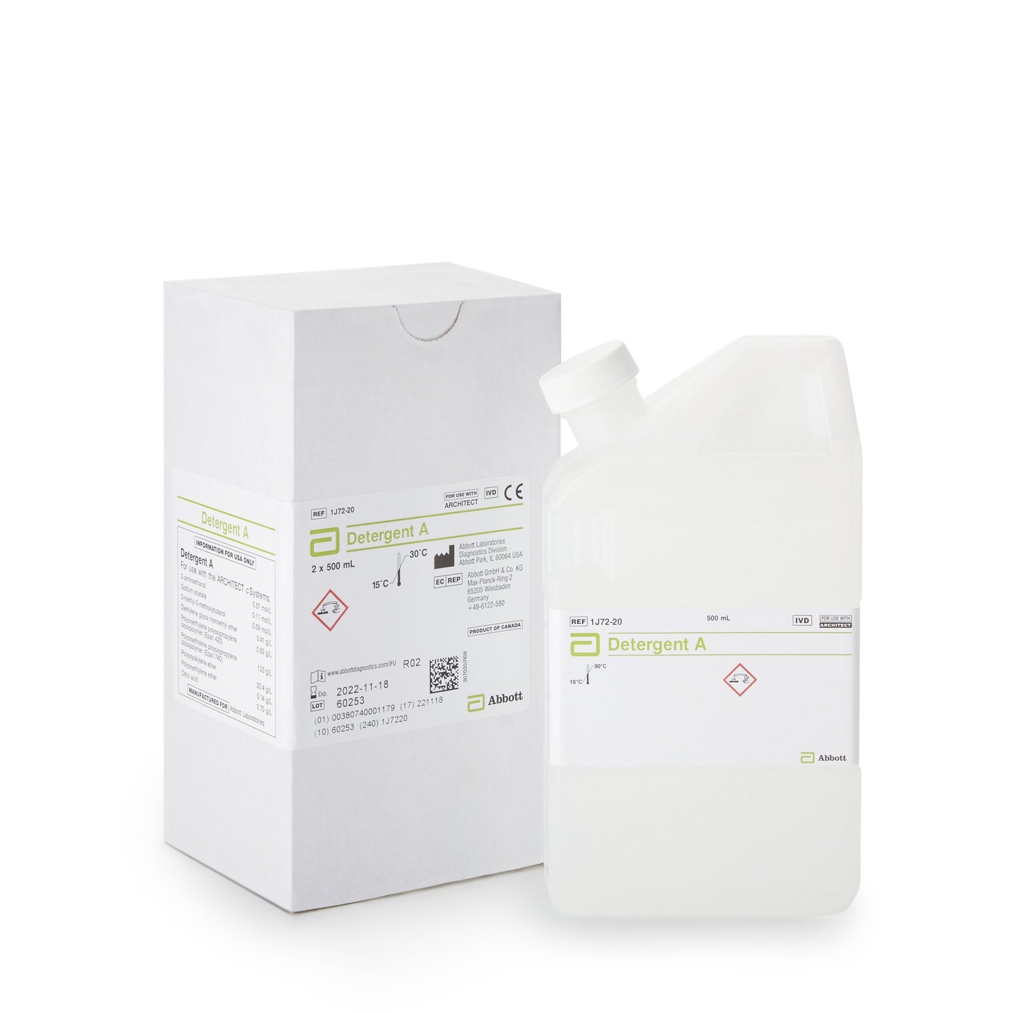 Architect™ Detergent A General Chemistry System Reagent Detergent For Architect c16000 Analyzer (867684_EA)