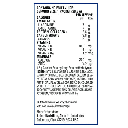 Juven® Oral Supplement Fruit Punch Flavor Powder 1.01 oz. Individual Packet (1082120_EA)