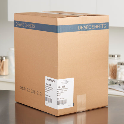 McKesson General Purpose Drape Physical Exam Drape 40 W X 48 L Inch NonSterile (180607_CS)