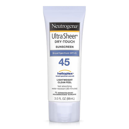 Neutrogena®Ultra Sheer® Dry Touch Sunscreen SPF 45 Lotion 3 oz. Tube (1228813_EA)