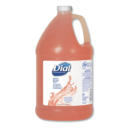 Dial® Professional Shampoo and Body Wash 1 gal. Jug Peach Scent (223772_CS)