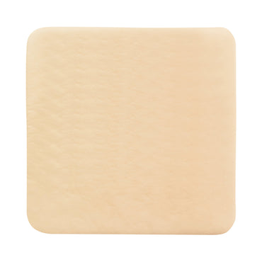 McKesson Lite Thin Foam Dressing 6 X 6 Inch Without Border Film Backing Silicone Gel Adhesive Square Sterile (1083094_EA)