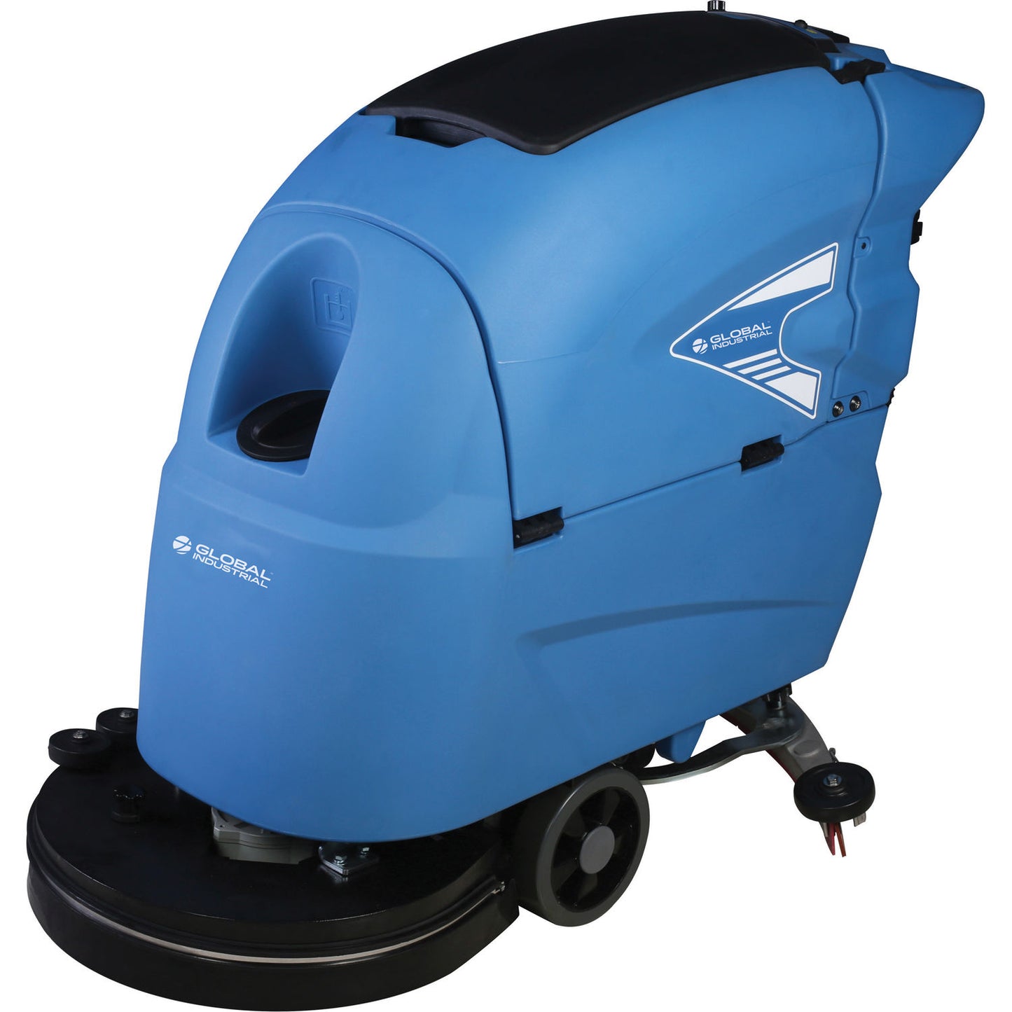 Global Industrial Auto Floor Scrubber With Traction Drive, 20" Cleaning Path (WB641244)