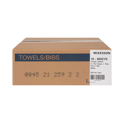 McKesson Procedure Towel 13 W X 18 L Inch White NonSterile (770003_CS)