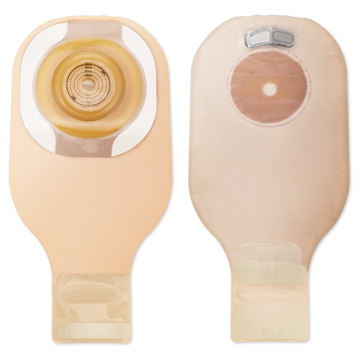 Premier™ Flextend™ Ostomy Pouch One-Piece System 12 Inch Length Soft Convex, Trim to Fit 1/2 to 1-1/2 Inch Stoma Drainable (987787_BX)