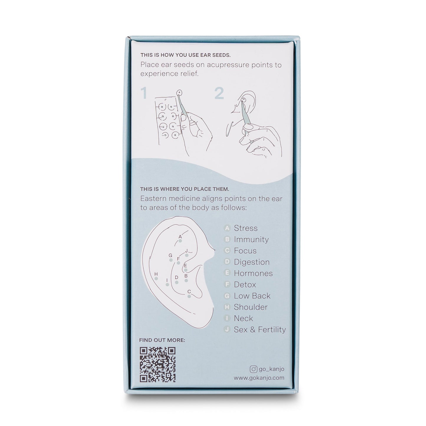 Kanjo Acupressure Ear Seeds Kanjo (1243947_EA)