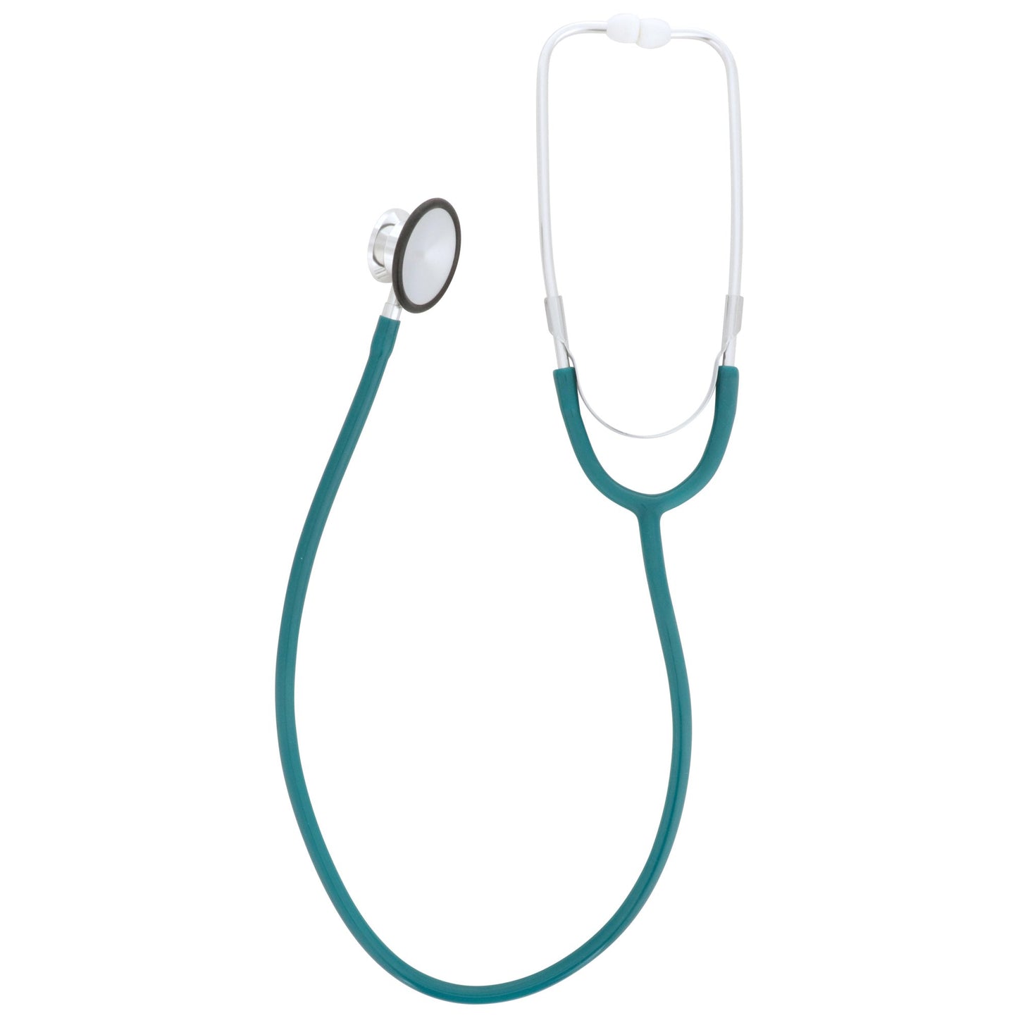 McKesson General Exam Stethoscope Teal Blue 1-Tube 22 Inch Tube Double Sided Chestpiece (363750_EA)