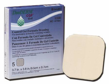 DuoDERM® CGF® Hydrocolloid Dressing Foam Backing 6 X 6 Inch Square Hydrocolloid (192069_EA)