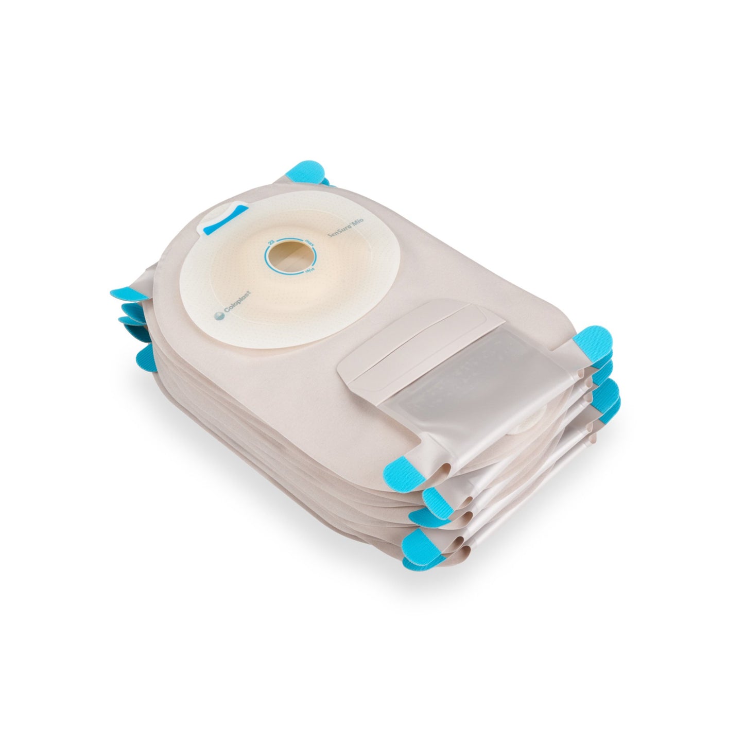 SenSura® Mio Convex Ostomy Pouch One-Piece System 11 Inch Length, Maxi Convex Light, Pre-Cut 1 Inch Stoma Drainable (1004613_BX)