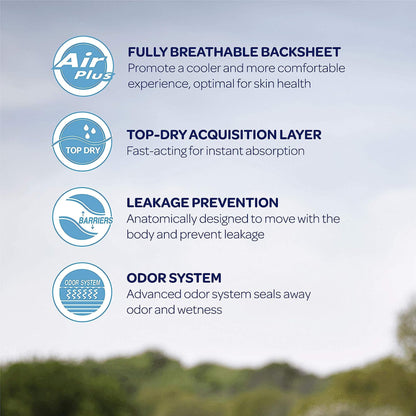 Abena™ Light Extra Bladder Control Pad 13 Inch Length Light Absorbency Fluff / Polymer Core One Size Fits Most (1117091_BG)