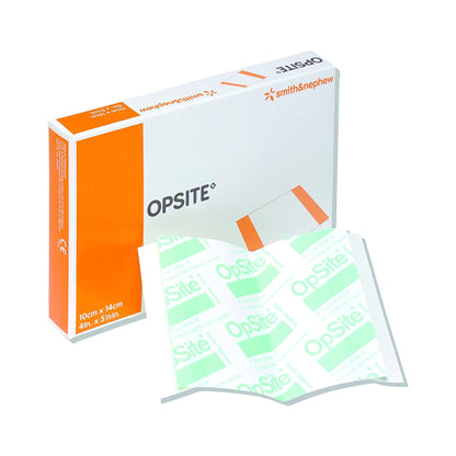 OpSite Transparent Film Dressing 4 X 5-1/2 Inch 2 Tab Delivery Rectangle Sterile (151196_BX)
