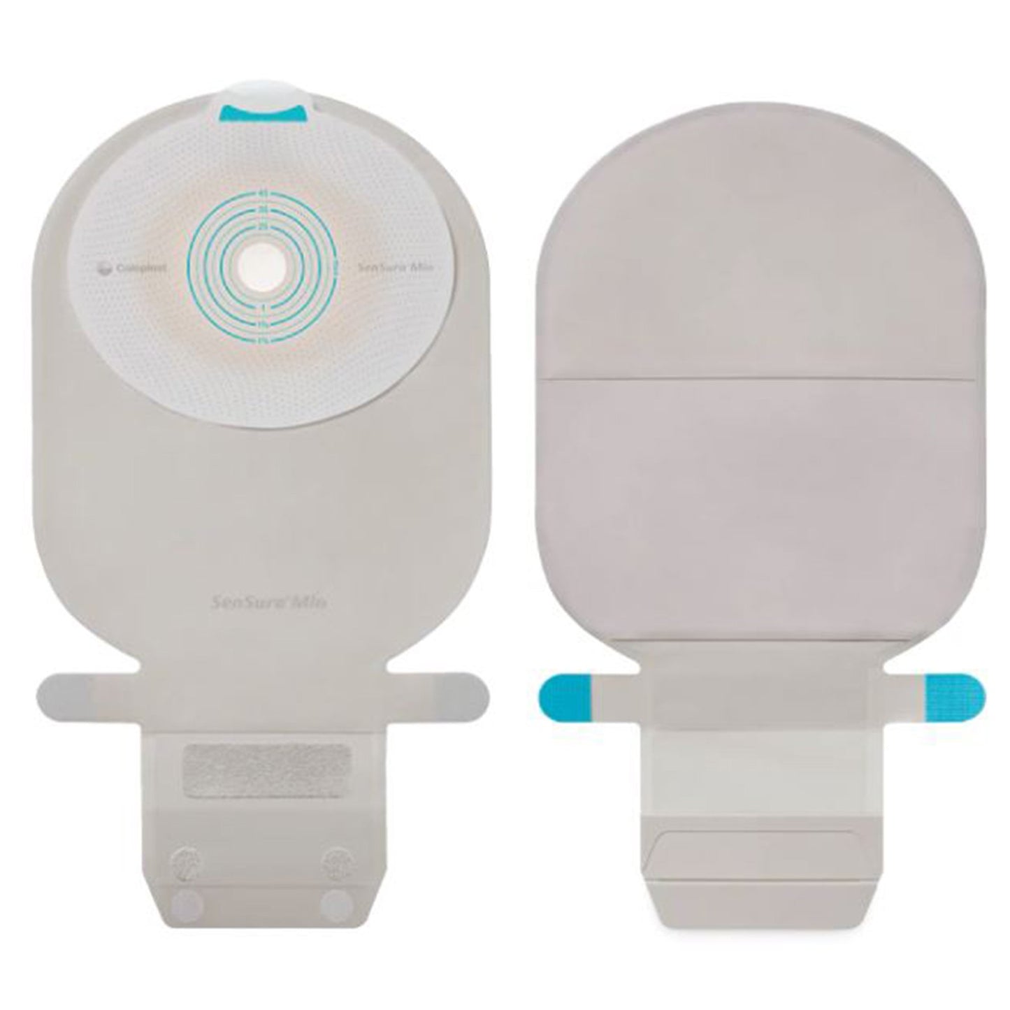 SenSura® Mio Ostomy Pouch One-Piece System 11 Inch Length, Maxi Flat, Pre-Cut 1 Inch Stoma Drainable (884533_BX)