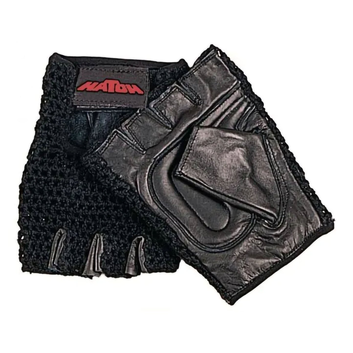 Hatch Push Glove Half Finger Large Black Hand Specific Pair (1217698_PR)