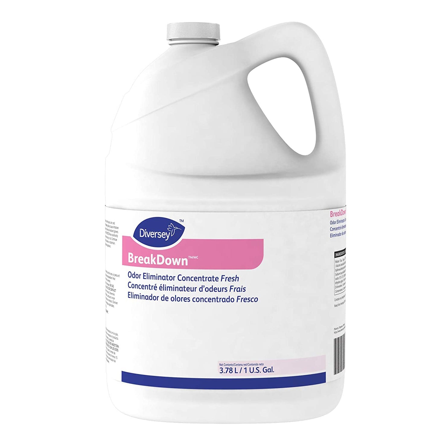 Diversey™ BreakDown™ Deodorizer Liquid Concentrate 1 gal. Jug Cherry Almond Scent (872832_CS)