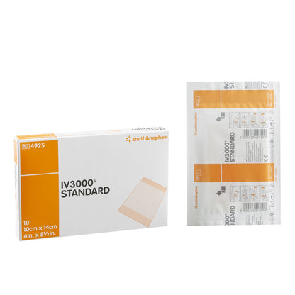 IV3000™ Catheter Securement Dressing Film 4 X 5 Inch Sterile (193313_BX)