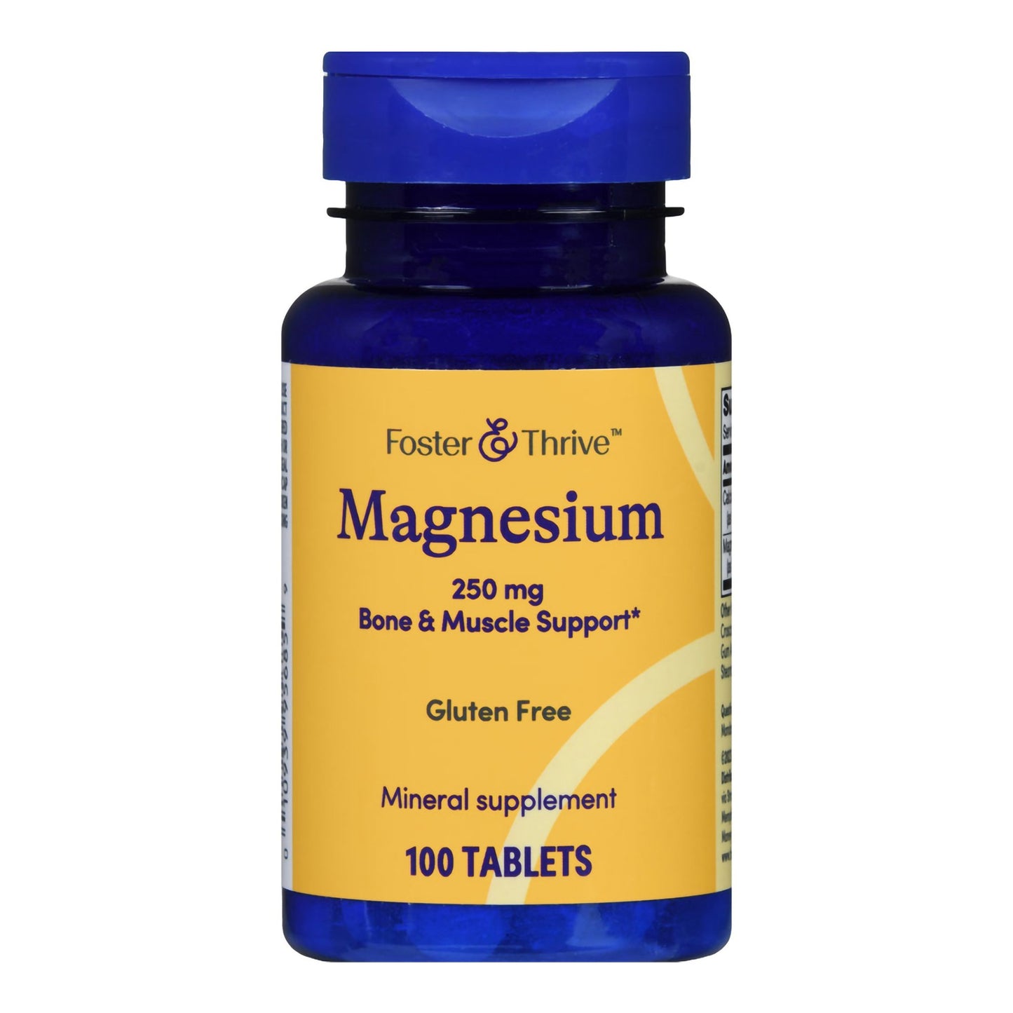 Foster & Thrive™ Dietary Supplement Magnesium 250 mg Strength Tablet 100 per Bottle (1238895_BT)