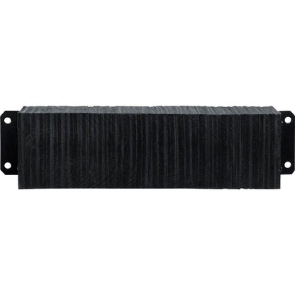 Global lndustrial Heavy Duty Dock Bumper, Rectangular 38Wx10H, Black (WB988029)