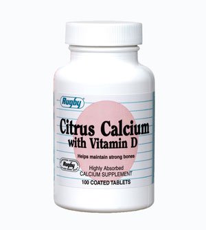 Rugby® Joint Health Supplement Cholecalciferol / Calcium Citrate 250 IU - 200 IU Strength Tablet 100 per Bottle (707219_BT)