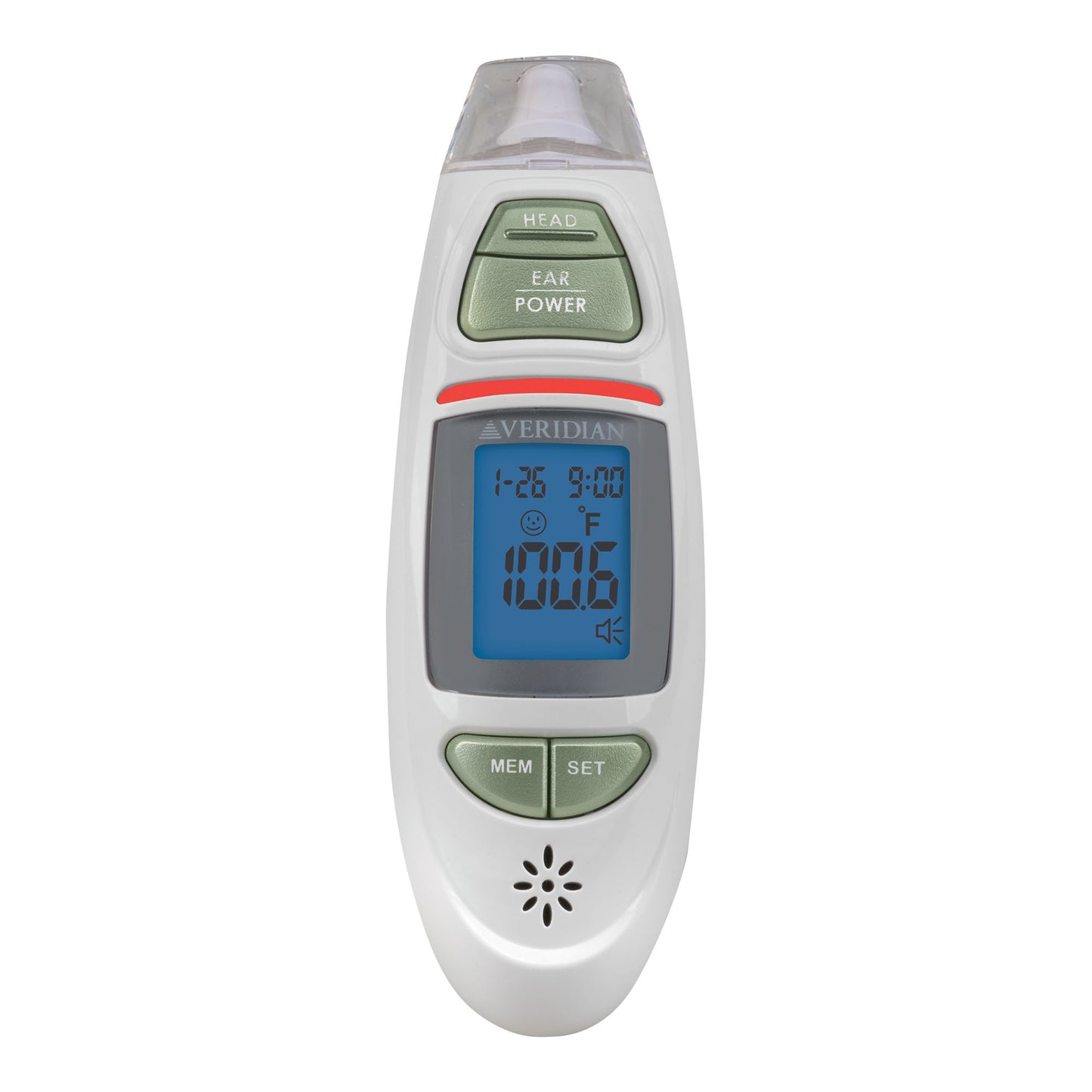 Veridian Non-Contact Skin Surface Thermometer Infrared Skin Probe Handheld (1218869_EA)