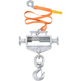 Global Industrial Swivel Hook Single Fork Forklift Hook Attachment, 4000 Lbs. Cap. (WB988984)