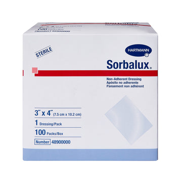 Sorbalux® Non-Adherent Dressing 3 X 4 Inch Sterile 1 per Pack (626175_EA)