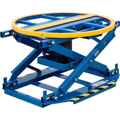 Global Industrial Self-Leveling Airbag Operated Pallet Carousel Skid Positioner (WB989007)