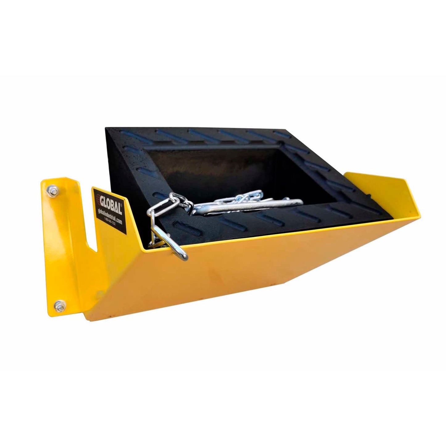 Global Industrial Wheel Chock Holder, 12-7/8"W x 7-7/16"D x 6-7/16"H (WB989049)