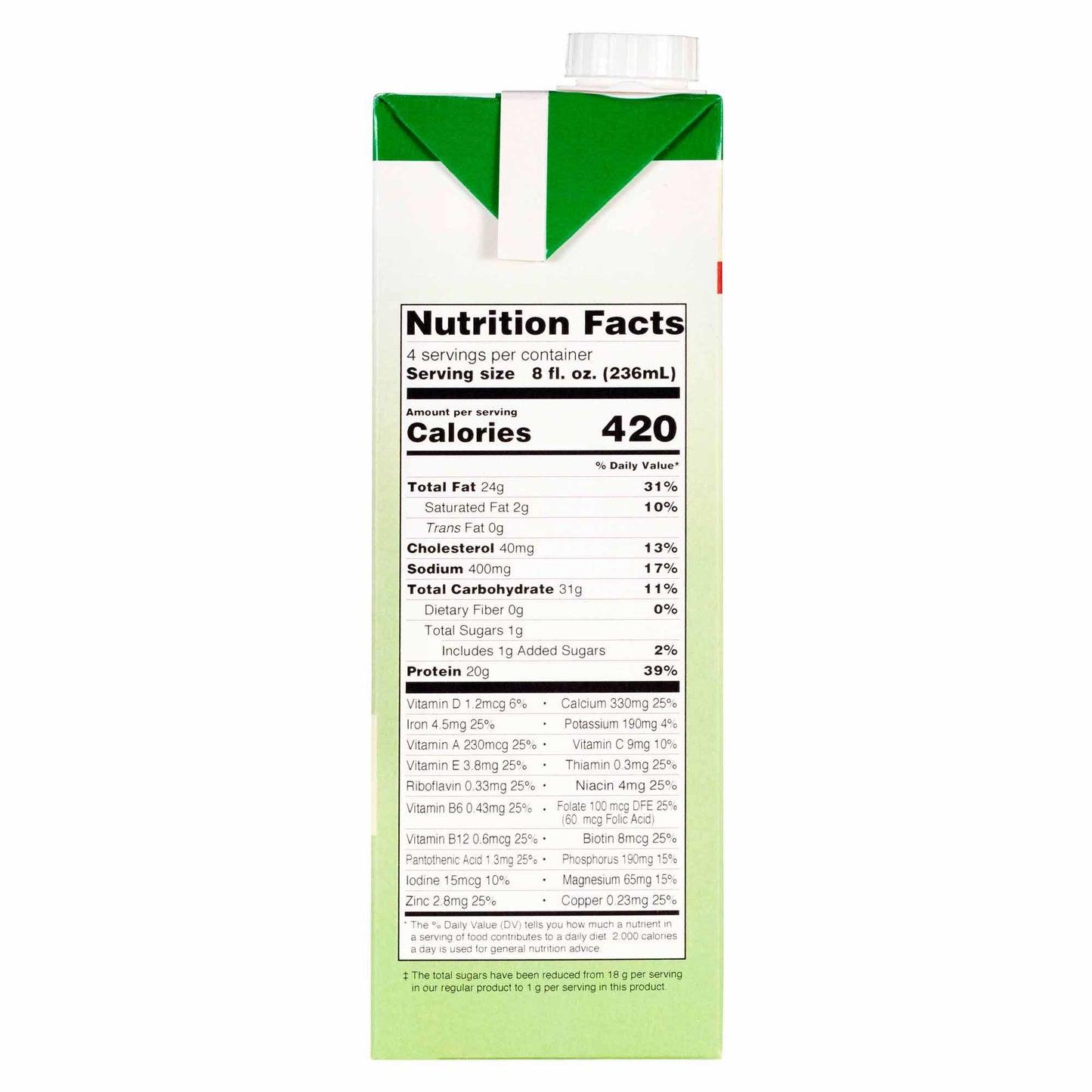 Med Pass® Reduced Sugar Oral Supplement Vanilla Flavor Liquid 32 oz. Carton (1016362_CS)