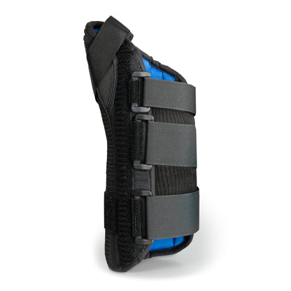 McKesson Wrist Brace with Abducted Thumb Aluminum / Foam / Spandex / Plastic Right Hand Black Large (1159142_EA)