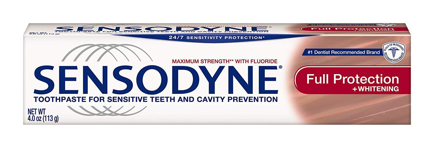 Sensodyne® Full Protection Plus Whitening Toothpaste 4 oz. Tube (1125461_EA)
