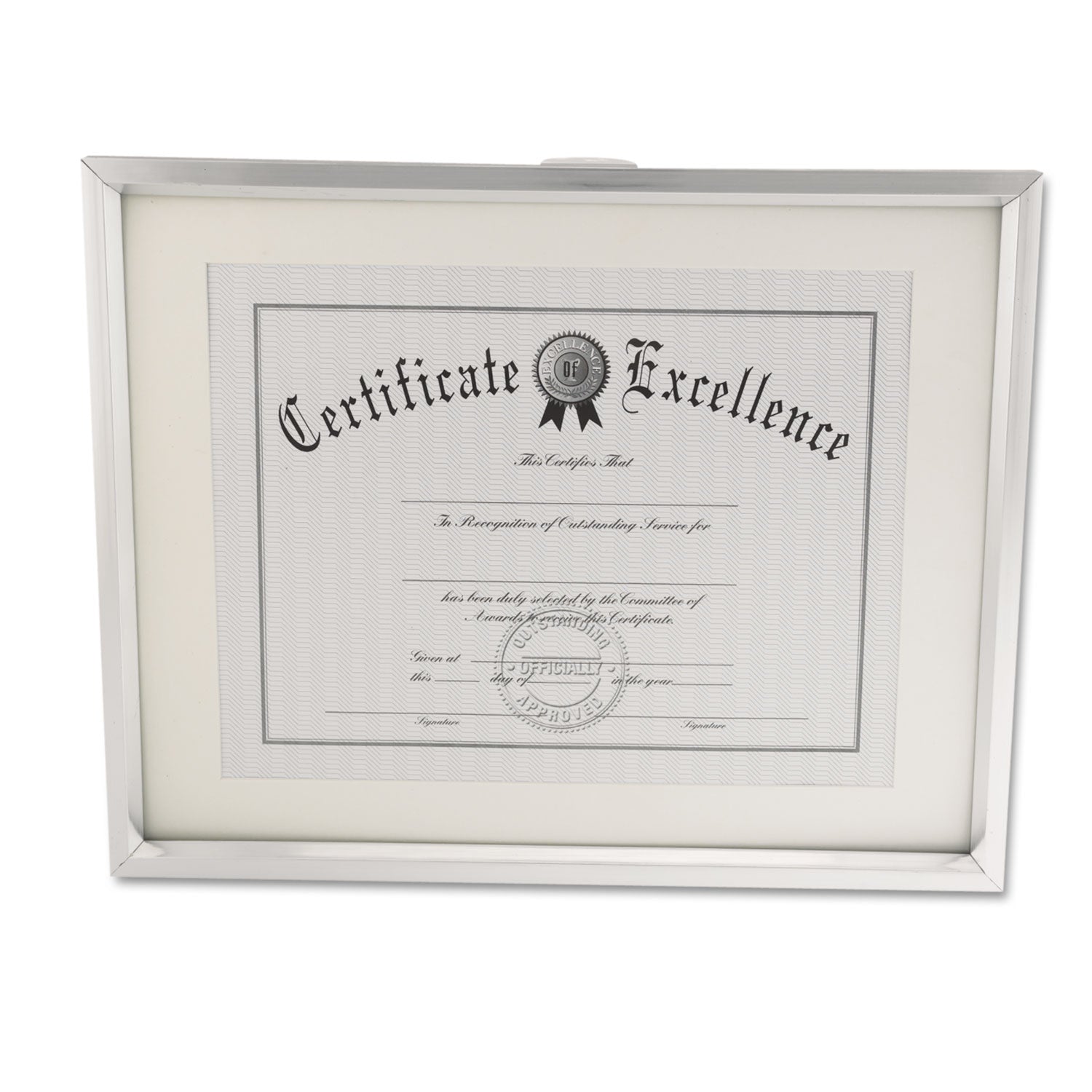 universal-plastic-document-frame-with-mat-num-unv76854_3
