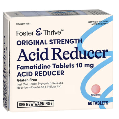 Foster & Thrive™ Antacid 10 mg Strength Tablet 60 per Box (1238919_BT)