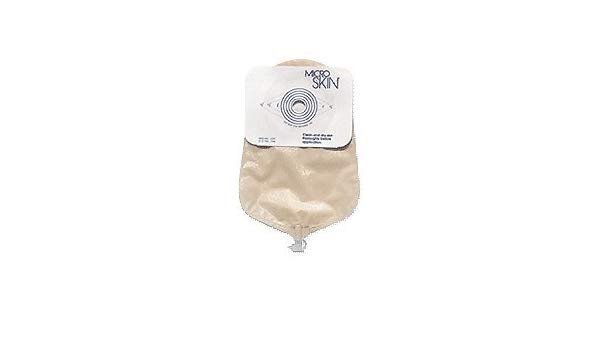 MicroSkin® Urostomy Pouch One-Piece System 9 Inch Length Flat, Trim to Fit Up to 1-1/2 Inch Stoma Drainable (583715_BX)