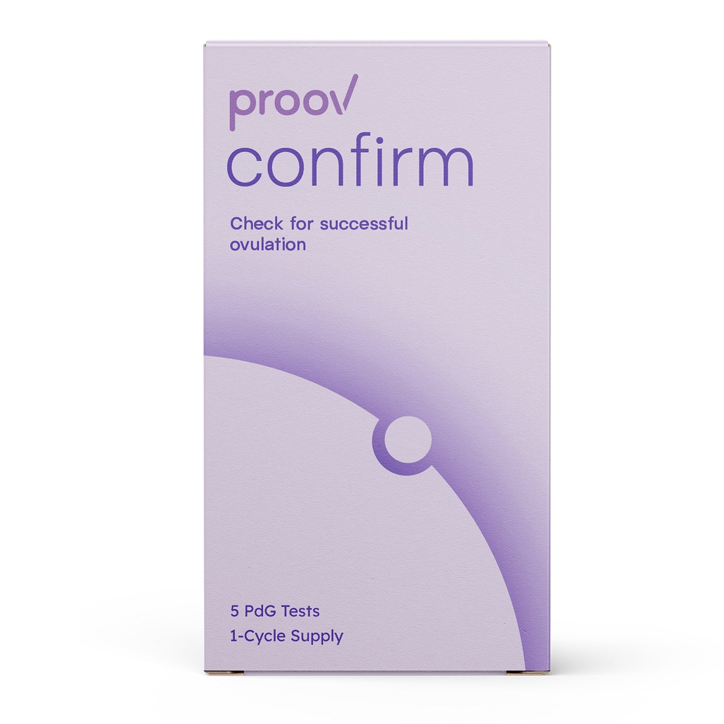 Proov Confirm Sexual Health Test Kit Pregnanediol Glucuronide (PdG) 5 Test per Kit CLIA Waived (1236708_PK)