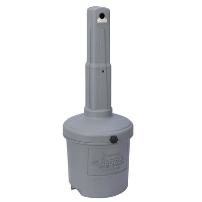 Global Industrial Outdoor Ashtray, 5 Gallon, Gray (WB245133GY)