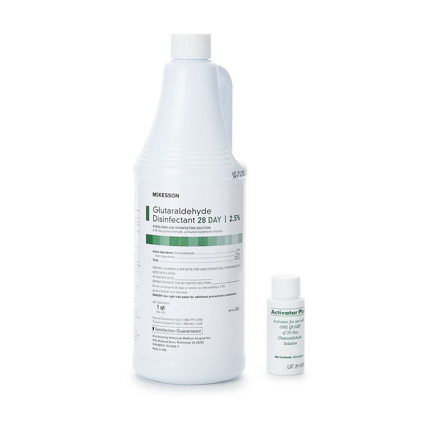 REGIMEN® Glutaraldehyde High-Level Disinfectant Activation Required Liquid 32 oz. Bottle Reusable (862477_EA)