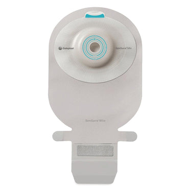 SenSura® Mio Ostomy Pouch One-Piece System 11 Inch Length, Maxi Flat, Pre-Cut 1-3/16 Inch Stoma Drainable (884559_BX)