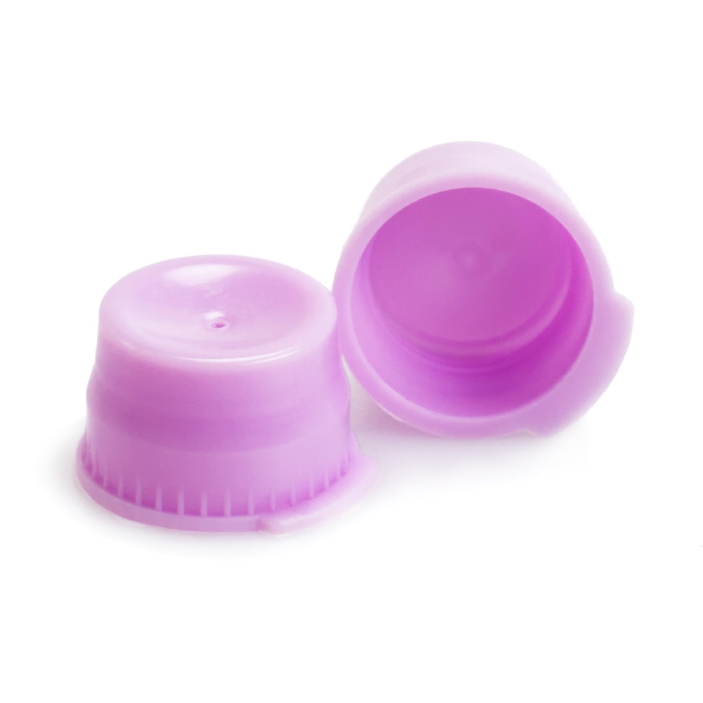 McKesson Tube Closure Polyethylene Snap Cap Lavender 13 mm For Use with 13 mm Blood Drawing Tubes, Glass Test Tubes, Plastic Culture Tubes NonSterile (1082099_BG)