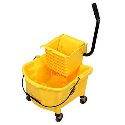 Impact® Premium 26 Quart Sidepress Bucket & Wringer, Yellow, 1/Case (IMP9Y2626-3Y)