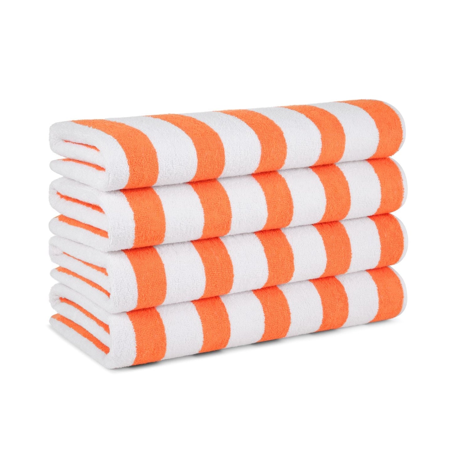 Arkwright Home Cali-Cabana Beach Towel 30x60 Orange (4/Pack) (P-CALICABANA-ORG)