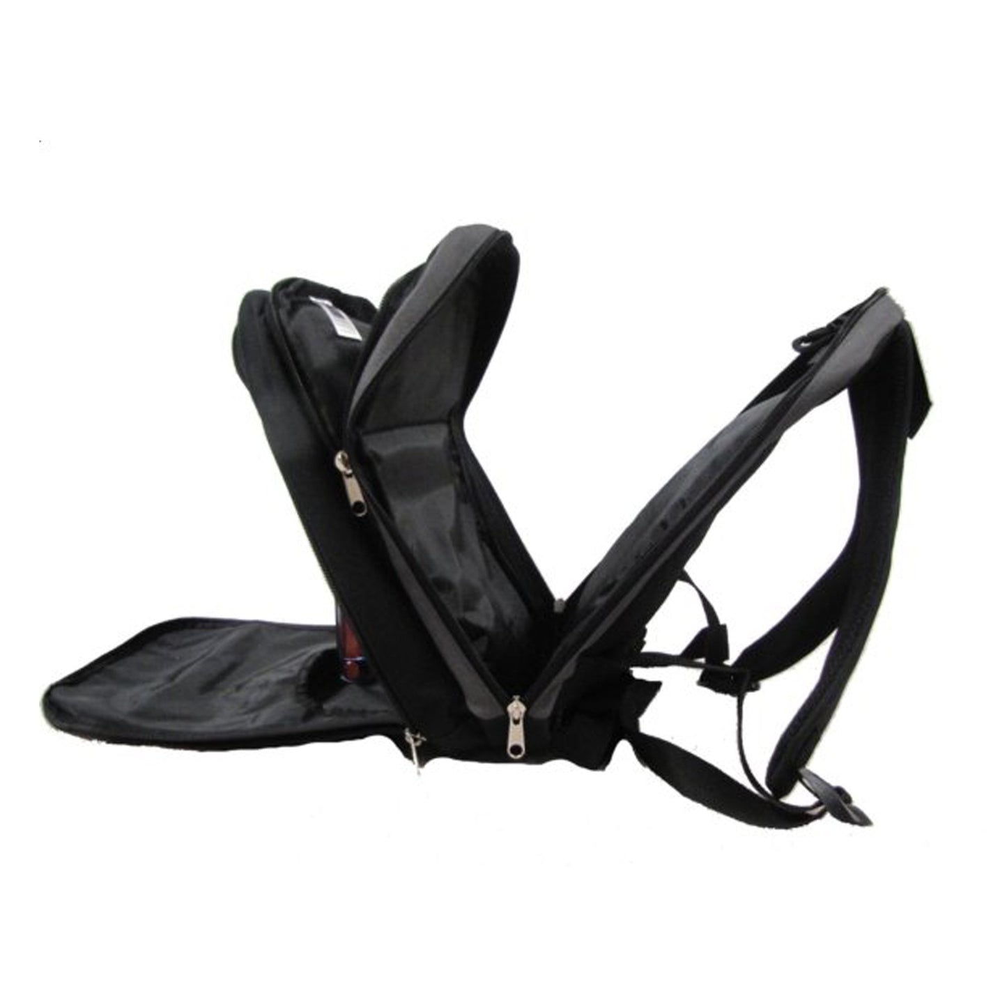 Triac Medical Products Feeding Pump Backpack Black / Gray, 6 X 8 X 14 Inch (1138721_EA)