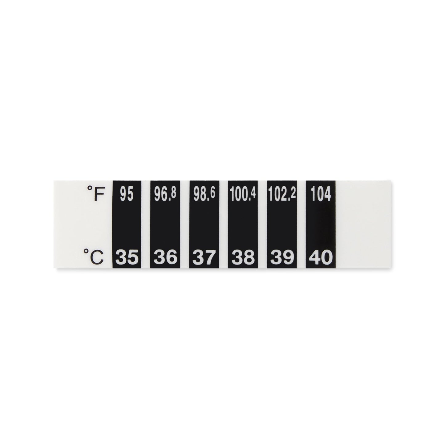 McKesson Single Patient Skin Thermometer 94 to 104° F Line Indicator Display (1109568_BX)