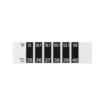 McKesson Single Patient Skin Thermometer 94 to 104° F Line Indicator Display (1109568_CS)